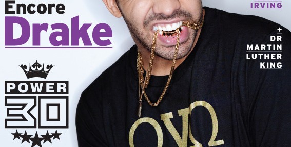 Drake sur la couverture du magazine The Source de novembre 2011