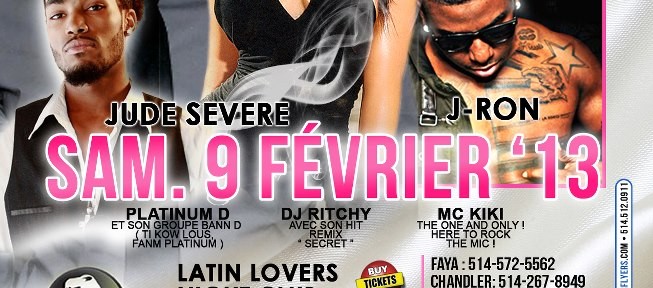 Événement: 9 Février 2013 au Latin Lovers