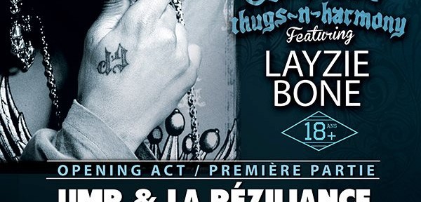 Layzie Bone & Bone Thugs-N-Harmony à Montréal