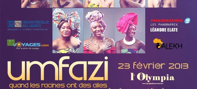 GALA UMFAZI: Miss Afrique Montréal 2013