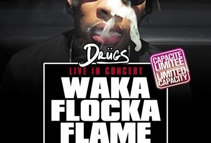 Waka Flocka en concert à Montreal