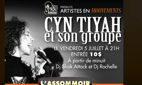 Cyn Tiyah au Cabaret Assommoir