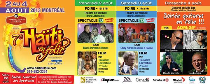 Festival Haiti En Folie 2013