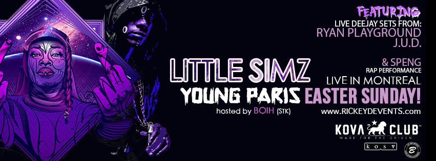Little Simz + Young Paris au Belmont