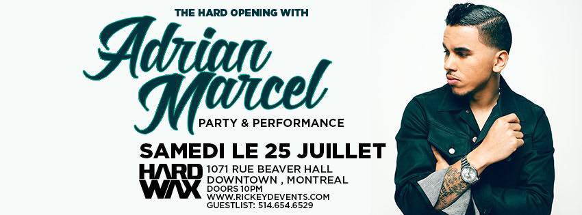 Adrian Marcel au Hardwax Nightclub