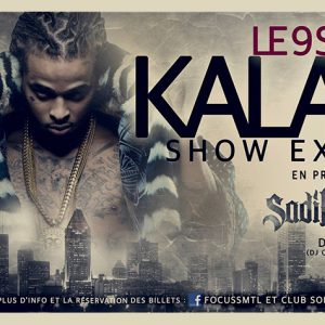 Kalash au Club Soda, le 9 septembre 2016