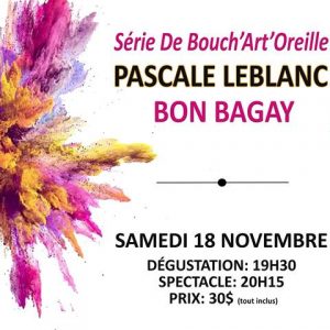 Bon Bagay: Pascale LeBlanc en spectacle à la Maison d’Haïti