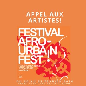 Festival Afro Urbain: Appel aux artistes!