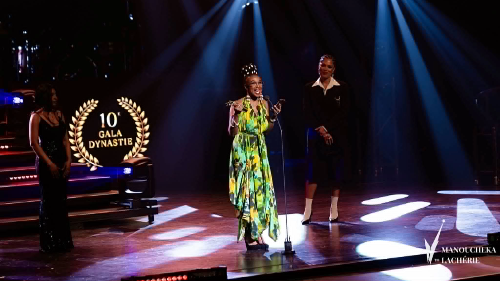 Keithy Antoine honorée par le public au Gala Dynastie